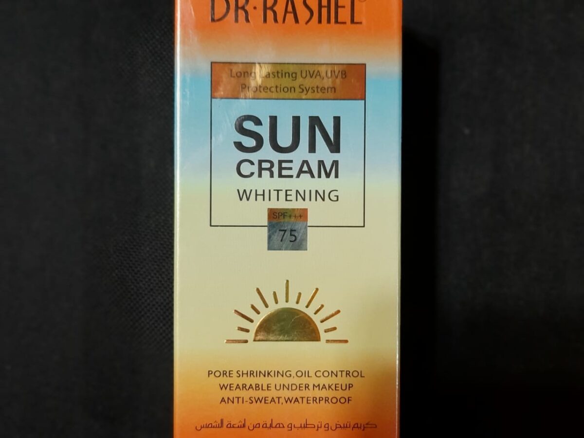 sun cream whitening