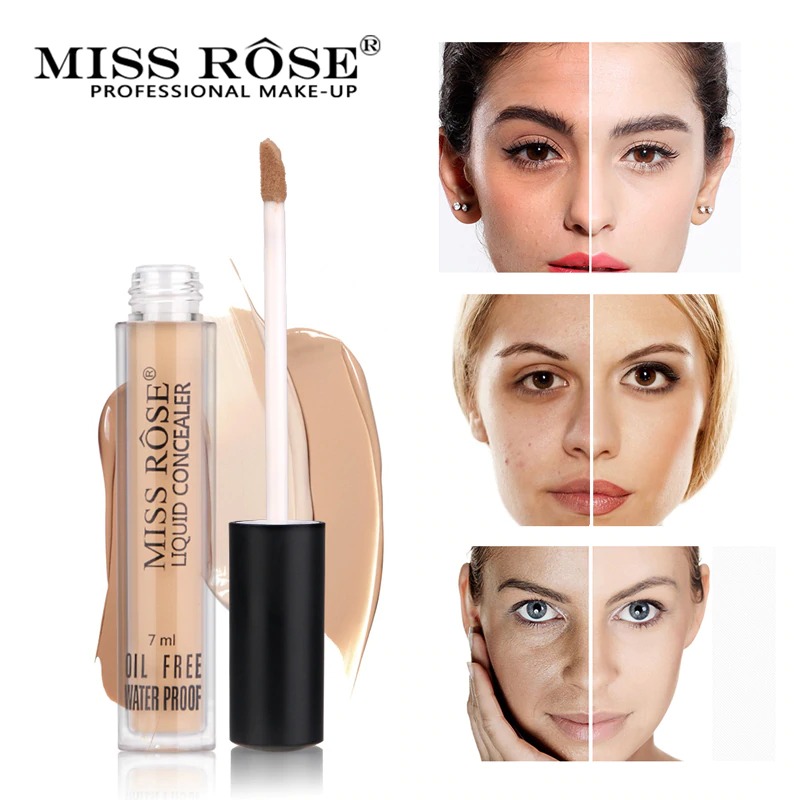 MISS ROSE Full Coverage Liquid Concealer – Miss Rose Cosmetics