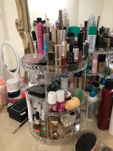 360° Rotating Makeup Organizer photo review